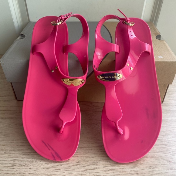 Michael Kors Shoes - Micheal Kors Jelly Sandals Women - SZ 9